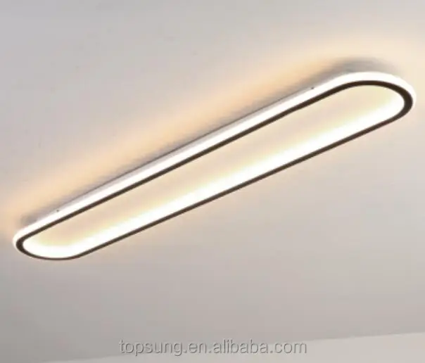 Flush mount modern steel led ceiling lamp 18watt  design american design chandelier for living room