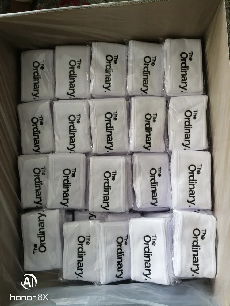 HB1214A  Custom logo Terry cloth Hairbands  Facial makeup washing face Headband Skin Care Beauty Salon Spa Headband for girls