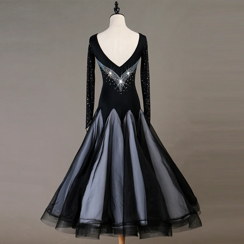 ARMQ080 Factory price wholesale high quality ballroom competition dancing dress