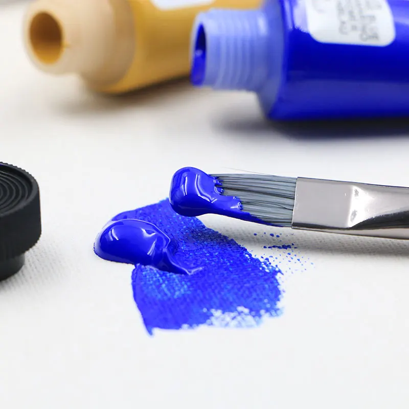 Professional Rich Pigment Non Fading Non Toxic 22ml 12 Colors Acrylic Colors Paint Set For Professional Painting