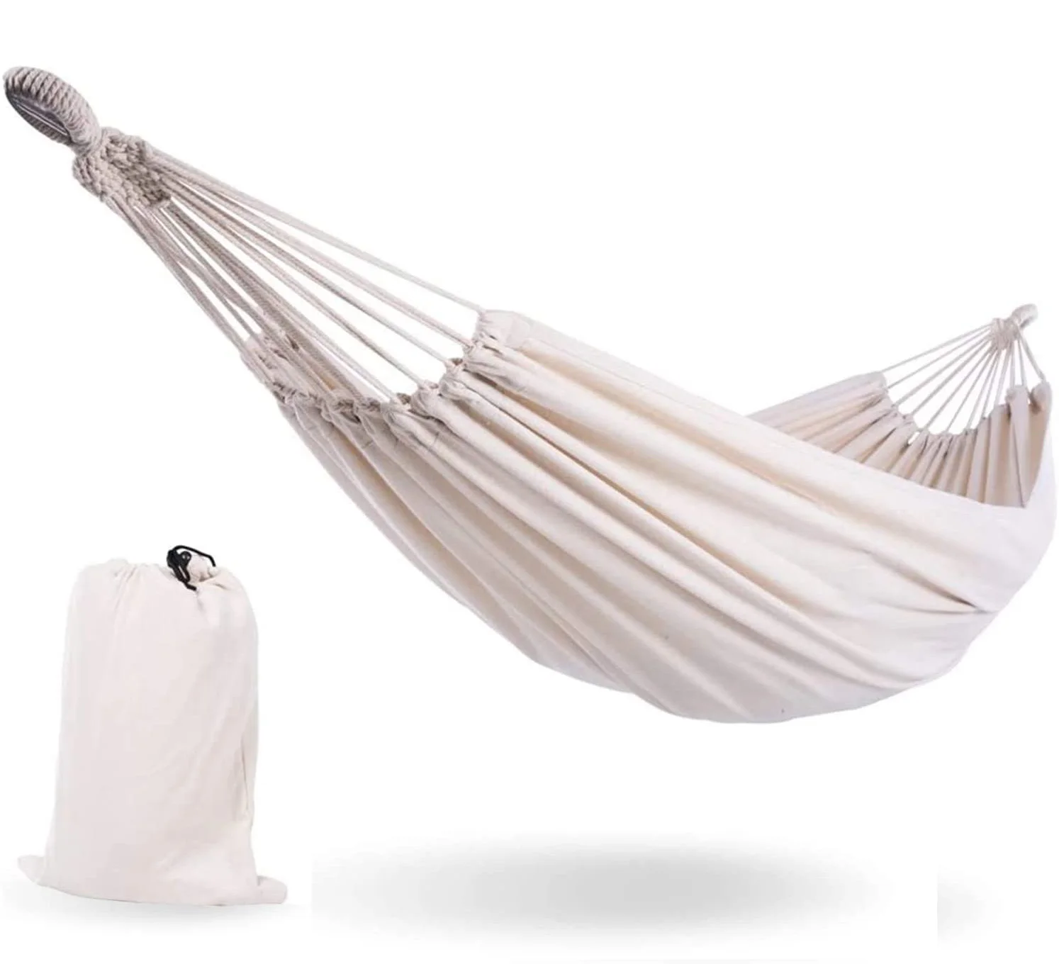 Heavy-Duty Softest Folding Colorful Hammock Canvas for Camping