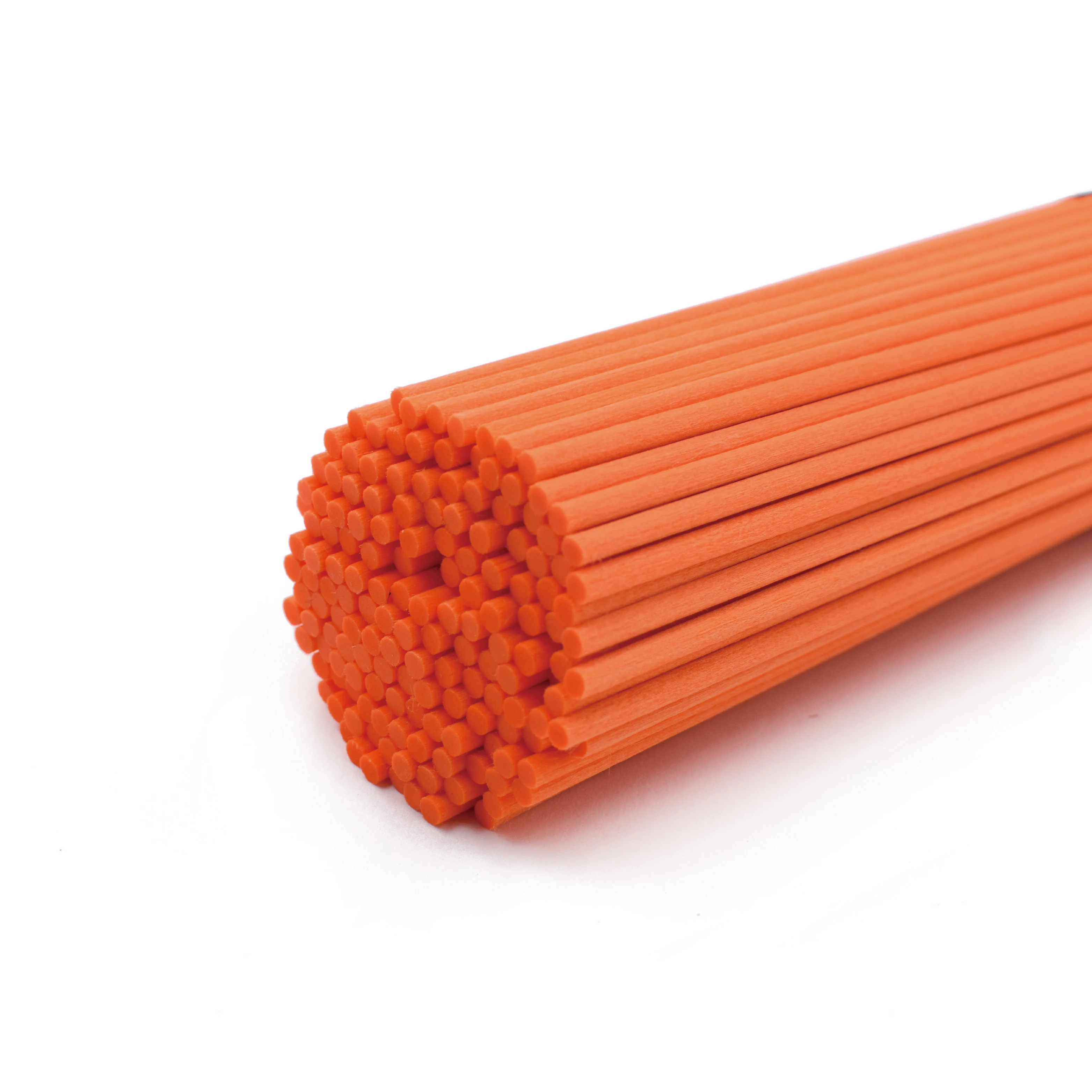 Colorful fiber stick reed diffuser for home aroma essential oil wholesale custom eco-friendly polyester fiber fragrance sticks