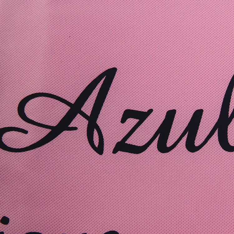 Wholesale pink long bridal wedding gown dustproof garments bag with logo