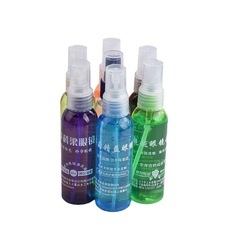 60Ml Optical Spray Liquid Lens Glasses Cleaner Cleaner For Eyeglasses And Sunglasses Lens Cleaner