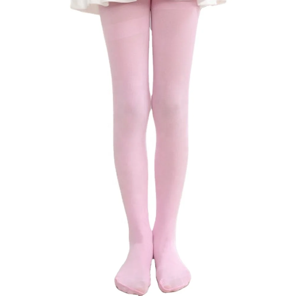 Dynamics Breathable Elastic Comfortable Pink Blue White Kid Socks School Dance Girls Colorful Red White Stockings