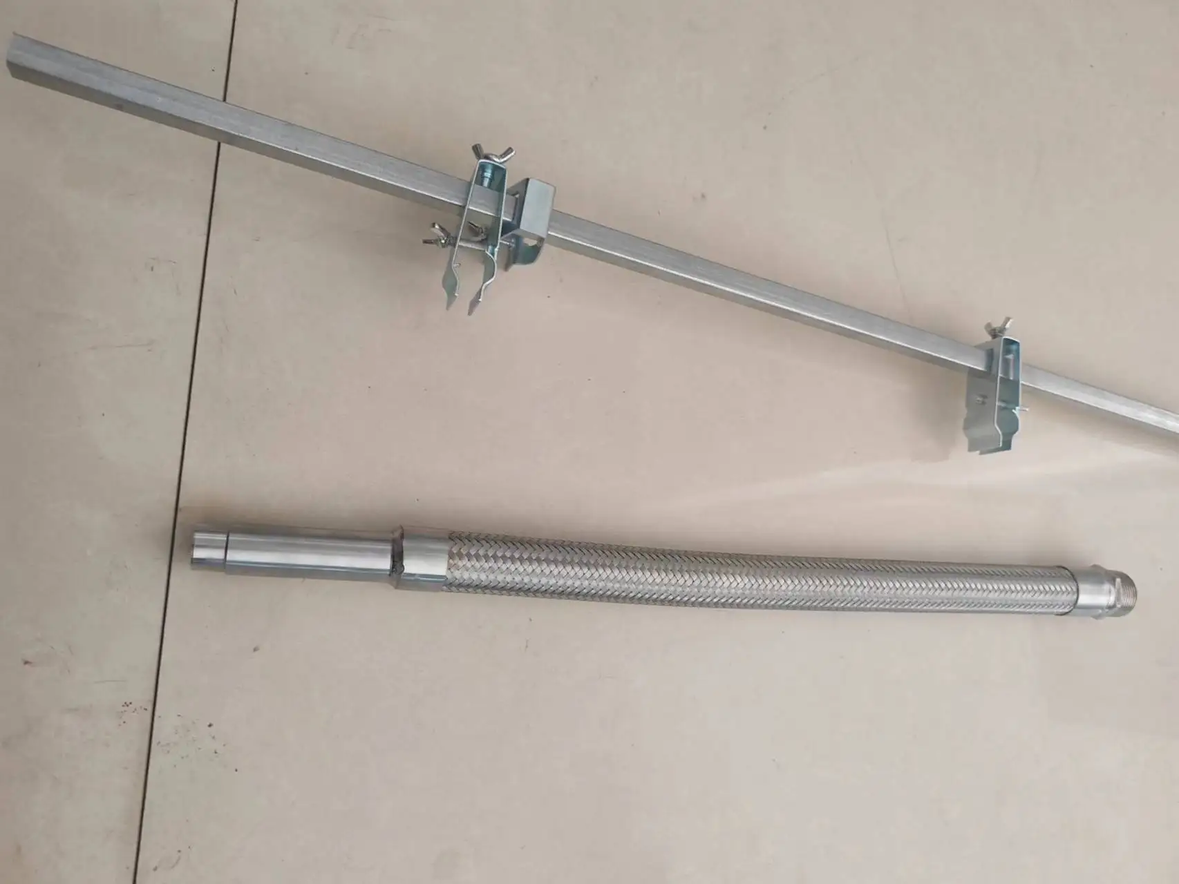 Hot sell Customizable china factory sell 304 304L 316 316L Flange flexible staineel steel metal hoses