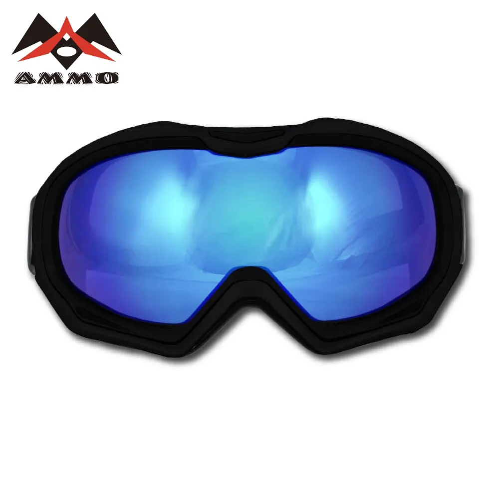 Oleophobic объектив skydiving лыжный шлем очки пользовательские очки