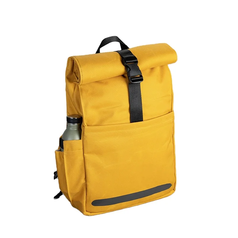 2023 Best Custom Ripstop Polyester Outdoor Laptop Backpack Fashion Urban Travel Waterproof Rolltop Backpack