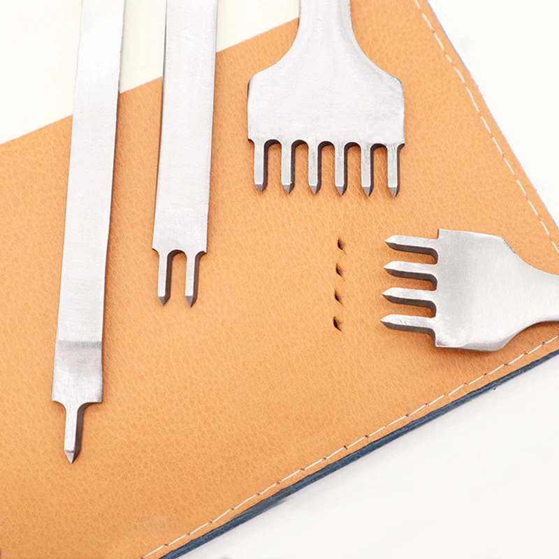 Оптовая продажа высококачественные инструменты из нержавеющей стали разных размеров для кожевенного резака шитья кожи