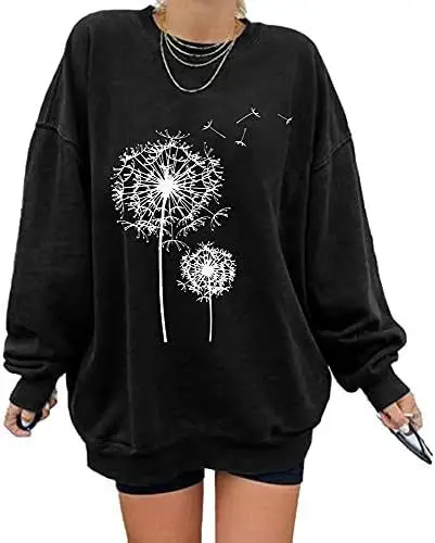 Customize Your Own Cool Christmas Pullover Hoodie Sweater Women Digital Printing Gradient Decoration Sweet Style French Terry