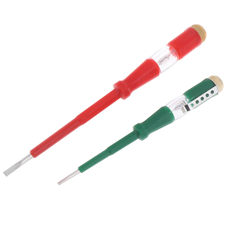 OEM 14cm,19cm 220V Waterproof Induced Electrical Tester Screwdriver With Indicator Light Random