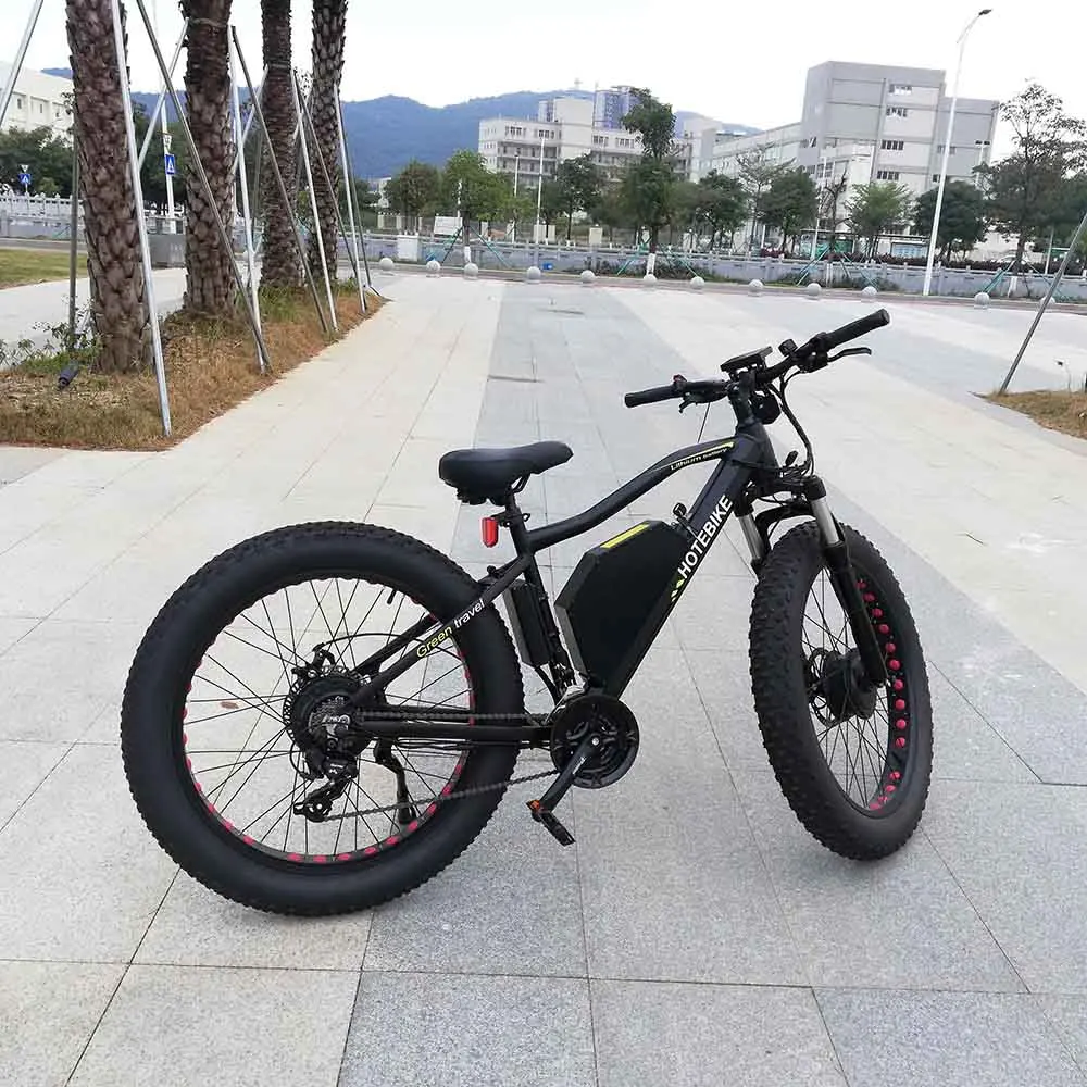 electric pocket bike A7AT26 48V 500W 750W dual moped electric bike 18Ah 20Ah battery fat bike 1000w