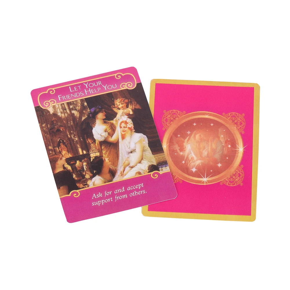 High quality Custom Romance 78 Oracle Tarot Cards Printing Oracle Cards