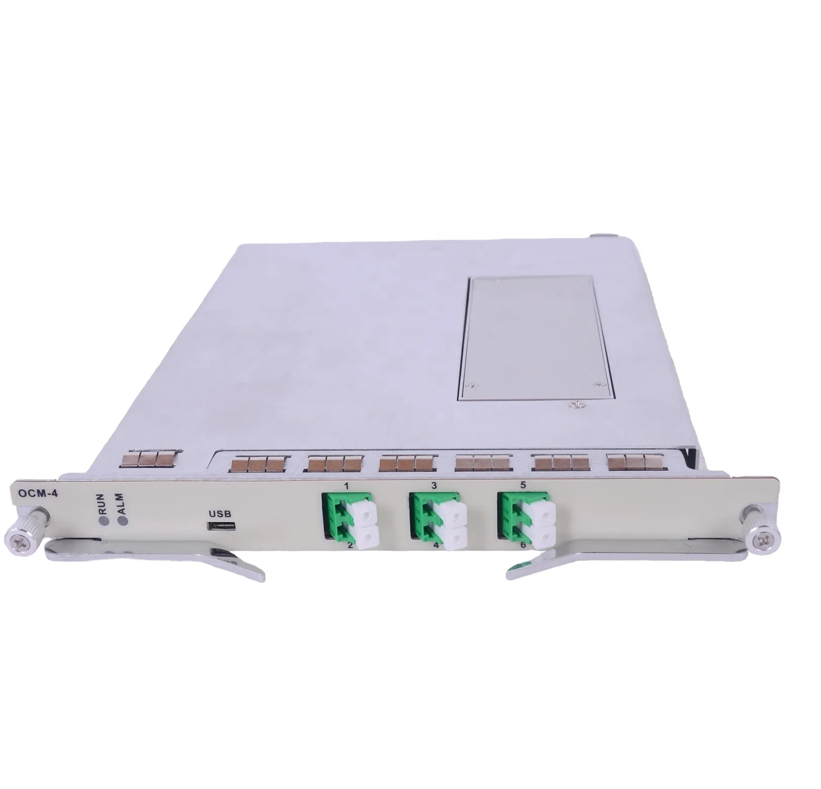 19 Inch 1U Rack Mounted Equipment Double Fiber Mux Demux Dwdm Equipment Optical Amplifier 8 Channel 100ghz 20 Dbm Iron Chassis