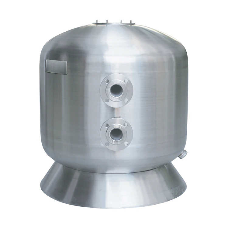 Manufacturer Supply Outdoor Water Treatment Swimming Pool Stainless Steel Sand Filter