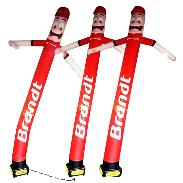 3m Wacky Inflatable Tube Man Car Wash Air Dancers Outdoor Advertising Used Boy Skydancer With Blower for Party Shop