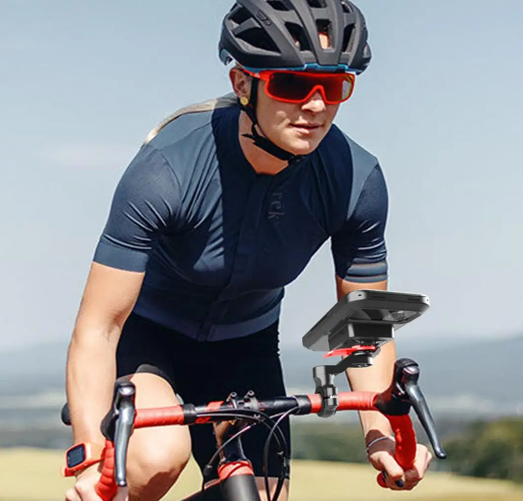 Waterproof 360 degree rotation motorcycle mount bike mobile phone holder with Wireless USB charger