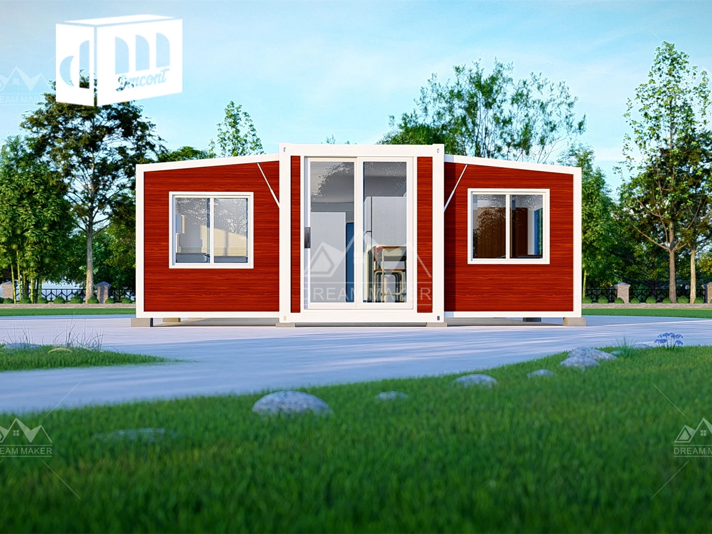 Dreammaker, крошечный дом, контейнерный отель, курортный дом, сборные дома 40 футов, передвижные, легко складные, современные, Роскошные, для виллы, контейнерного салона