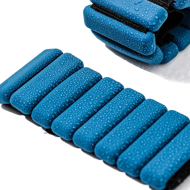 Fitness Yoga Pilates Adjustable Silicone Exercises Wrist Bracelet Weighted Ankle Weights Set