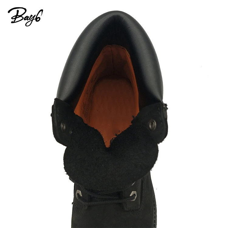 Whosale Nubuck Leather Platform Outdoor Goodyear Welt Man Boots