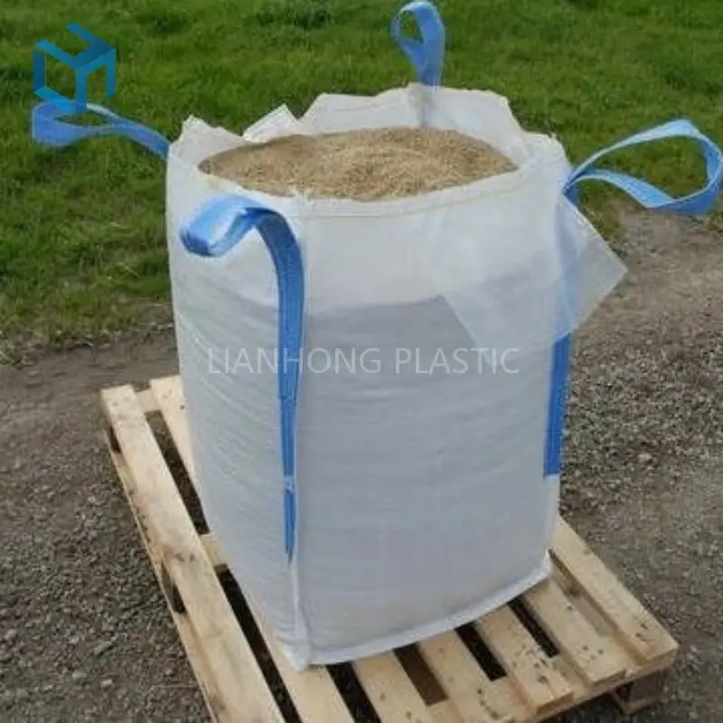 New Arrivals Big Bag Pellets Silo Sand Jumbo Bag 1 Ton Bulk Bag Cement Shandong Factory Direct Sale Product Free Sample