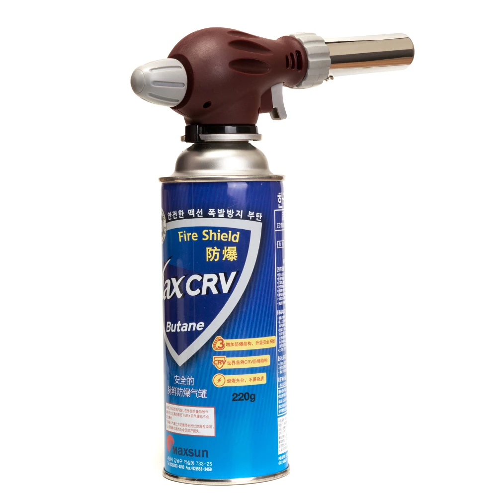WS-518C kitchen cooking stainless steel 22mm caliber butane BBQ torch