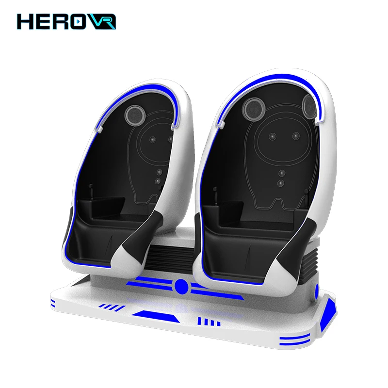 HEROVR Arcade Room High Quality Images 9D Vr Roller Coaster Game Machine Simulator