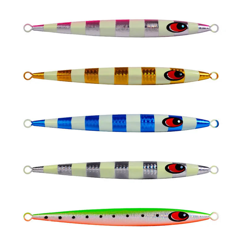 Isca Artificial Sea Fishing Lure Metal Slow Pitch Jigs Lure 150g 200g 250g Casting Bait Se Uelos De Pesca Vertical Jigging Lure