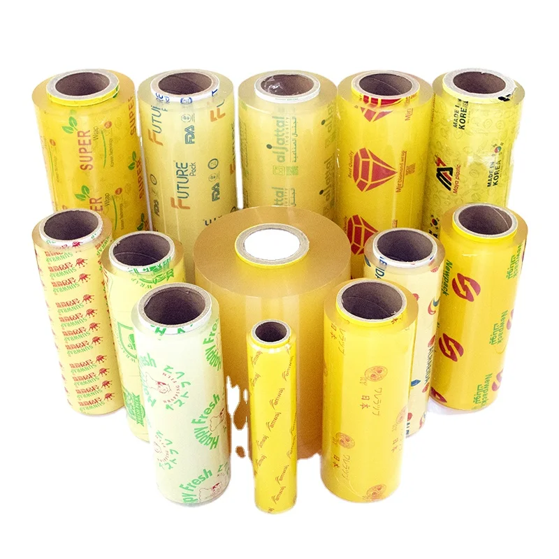 transparent jumbo stretch film strong pe stretch wrap stretch film Pe plastic roll pvc cling film