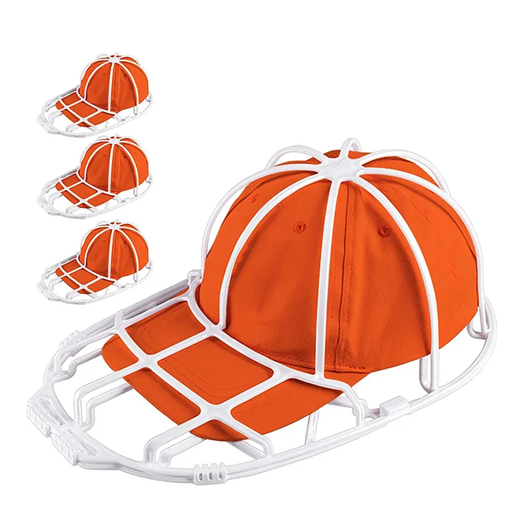 Hat Washer  Dishwasher Washing Machine Frame Youth Adult Sized Black Hats Washing Cage Metal Frame Hat Baseball Cleaner Rack