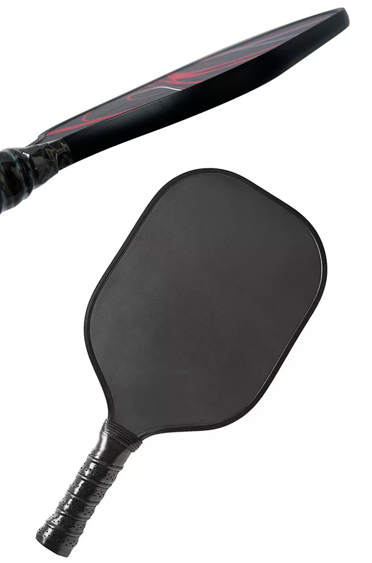 China toray raw carbon fiber  T700 with case canvas usapa approved yellow oem pickleball paddle  cover large size