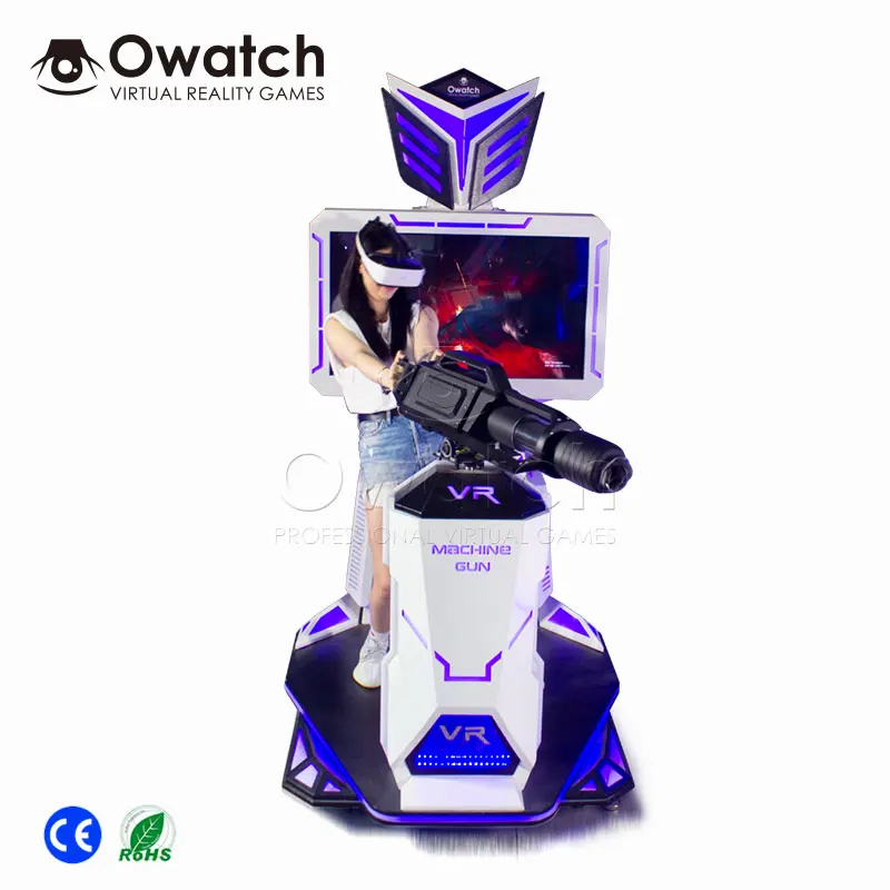 Hot Sale Virtual Reality Arcade Gatlin Game Equipment VR Shooting Machine