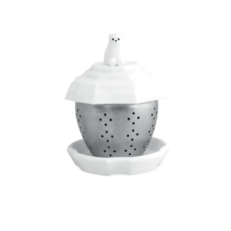 Silicone Tea Strainer Cartoon Penguin bear moomin  Cute floating  Tea Infuser Filter