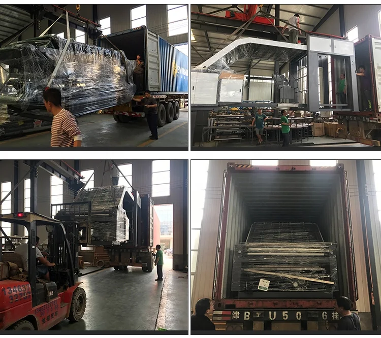 BR-F The Chinese factory produces elevating electric shaftless paper holders for corrugated board production lines