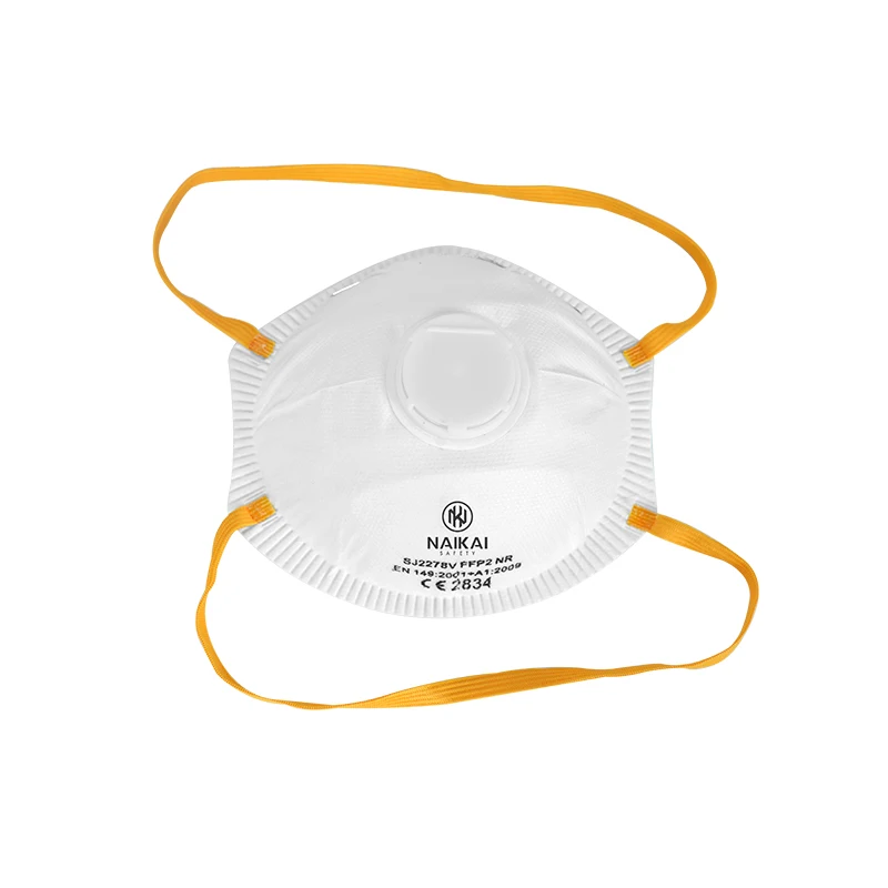 Kn95 Cone Mask Disposable Dustproof Nose Mask 10 Pack With Valve 4 Layer Mask Mascarilla With Meltblown Filter For Industrial