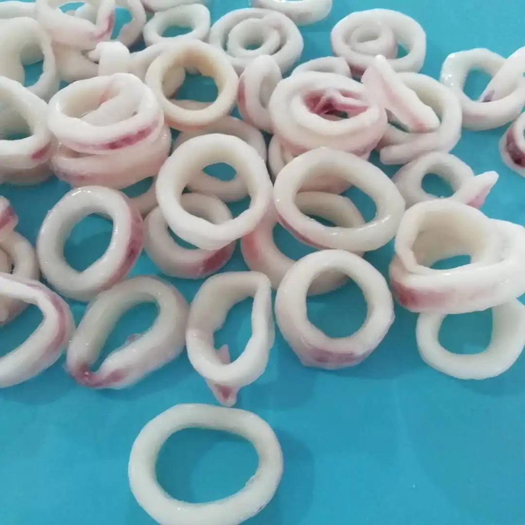 Seafood Wholesale Cleaned Frozen Squid Ring