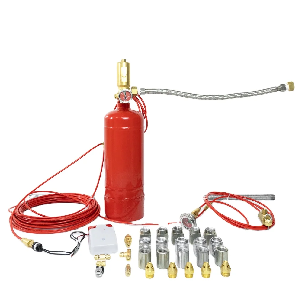 Factory Automatic Fm200 CO2 N1230 FK5112 Gas Fire Tube Suppression System