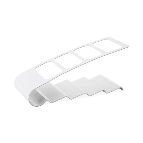 Creative four-compartment remote control storage rack office desktop