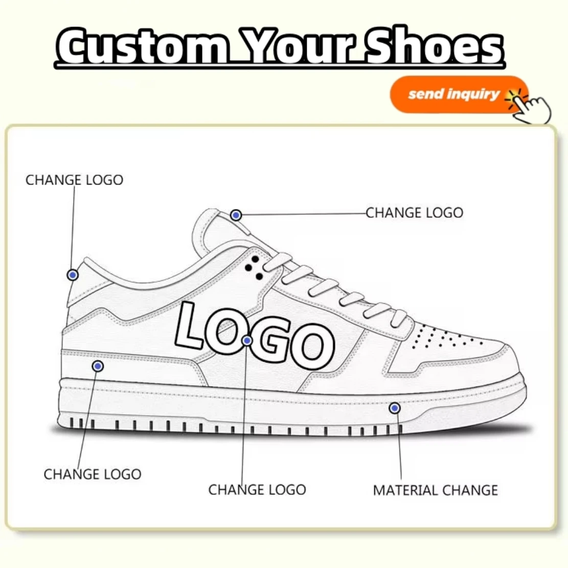 Shoe Supplier Custom LOGO Designer Women Shoes Unisex Casual Sneakers Retro 4 Fashion Basketball Shoes Manufacturers Custom