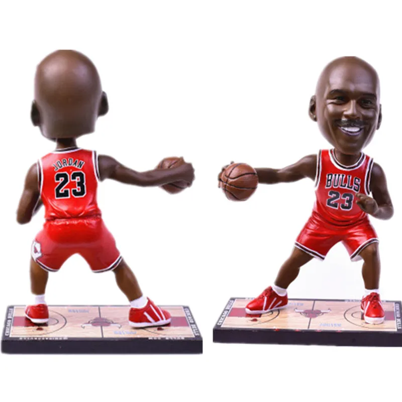 Custom made plastic action figure basketball player model toys