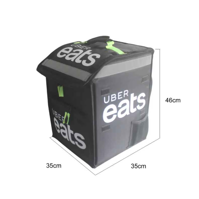 Custom Large Lunch Cooler Bag Backpack Insulation Thermal Bag Sac Suitcase Fast Food Delivery Bag