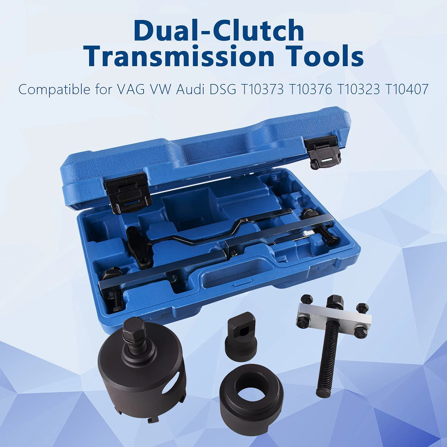 7 Speed DSG Clutch Installer Remover Dual-Clutch Transmission Tools Compatible for VAG VW Audi DSG T10373 T10376 T10323