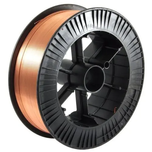 DEM  AW01 Copper Coated  CO2 Gas Protection AL Welding Wire With Plastic Spool