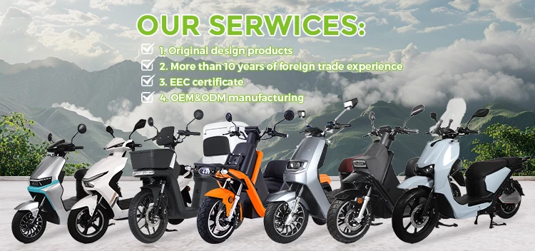 Electric Scooter Motorbikes 30H 1200W 12T 35A 72V /45AH  Electric Motorcycle with Pedals Disc Brake