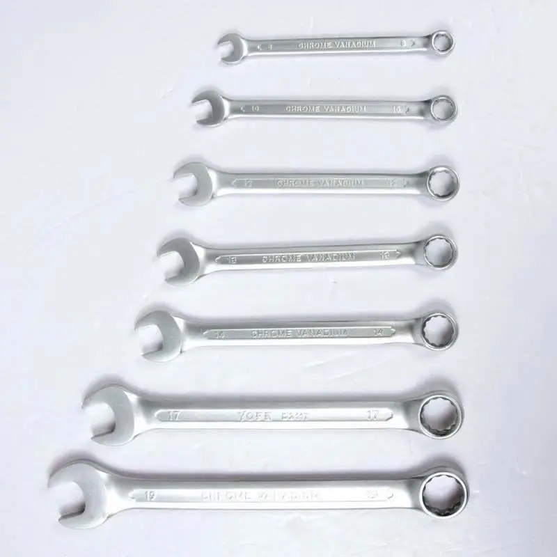 custom ring spanner set combination ratchet wrench 10