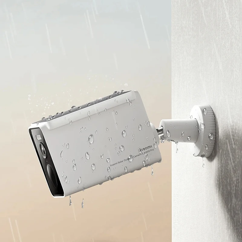 Global Version Xiaomi Solar Outdoor Camera Set BW400 Pro Solar-Powered Battery Full-Color Night Vision Alexa Cloud Storage