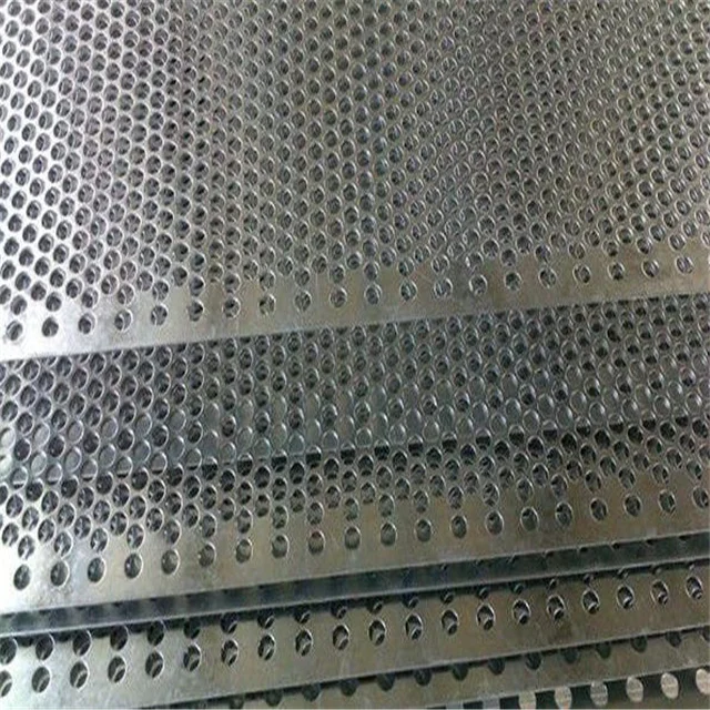 Low Price 1/4 1/2 inch Hole Stainless Steel Perforated Sheet Punched Metal Screen Wire Mesh