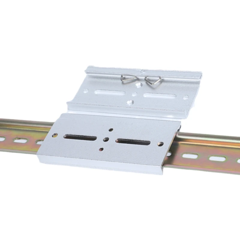 Aluminum installation clip 35mm Din guide rail sleeve Metal aluminium guide rail buckle ,din rail clip