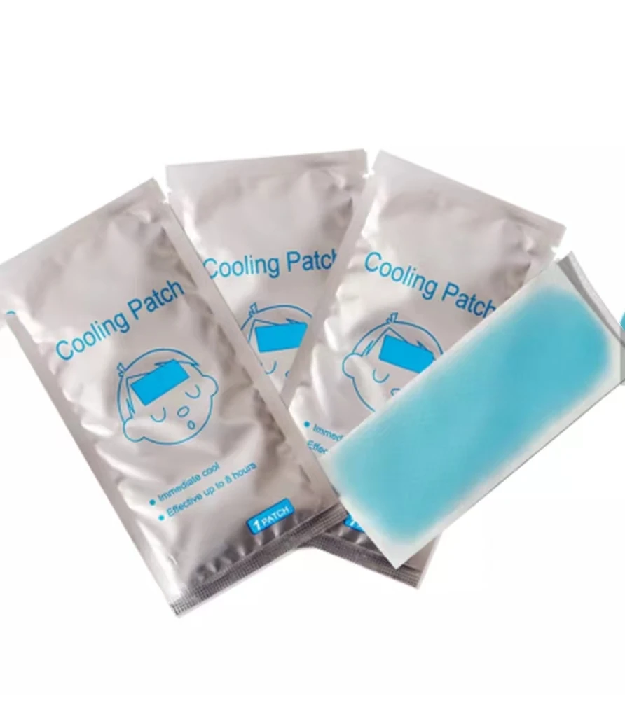Custom colorful cool pad fever patch cooling gel patch for kids  Headache Cooling Patch