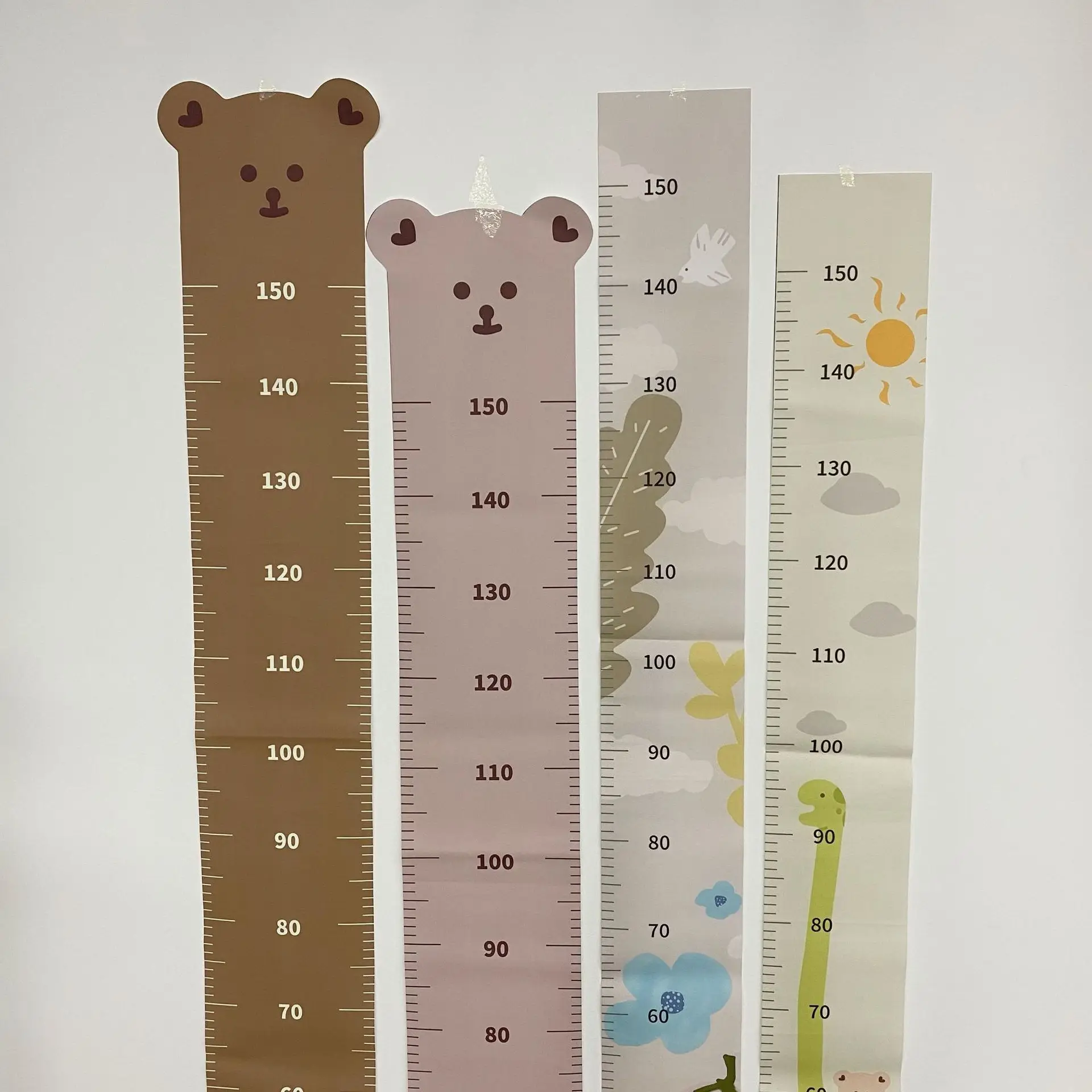 OEM/ODM Canvas Removable Growth Height Chart For Kids Customized Growth Chart